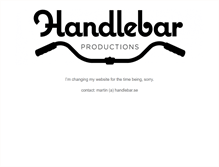 Tablet Screenshot of handlebar.se